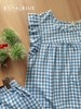Lửng cánh tiên coton, karo xanh trời
