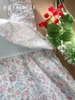 Đùi bèo tầng cotton, nhí hồng