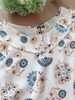Lửng cổ bèo cotton, trắng hoa