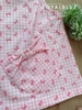 Lửng cổ bèo cotton, karo hồng nơ