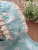 Đùi dây bản ren cotton, xanh cúc