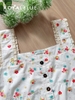 Đùi dây bản phối ren cotton, nhí đỏ