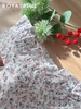 Đùi cổ vuông cotton, nhí tím