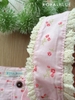 Đùi dây bản ren cotton, hồng nhí