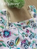 Đùi dây bản phối ren cotton, hoa tím