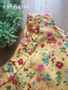 Đùi sát tay nẹp cotton, nhí vàng