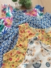 Đùi sát tay nẹp cotton, nhí vàng