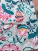 Lửng cổ bèo cotton, xanh hoa