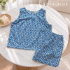 Đùi sát tay nẹp cotton, nhí xanh