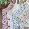 Đùi dây cotton ren, nhí đỏ