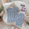 Đùi cánh tiên coton xốp, xanh đậm