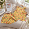 Đùi sát tay nẹp cotton, nhí vàng