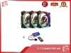 BỘ 3 FAN CASE COOLMOON LED RGB SYMPHONY V8 - KÈM HUB VÀ REMOTE
