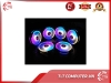 Bộ 5 Quạt Tản Nhiệt, Fan Case Coolmoon V4 - Kèm Bộ Hub Sync Main, Đổi Màu Theo Nhạc