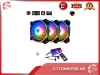 Bộ 3 Quạt Tản Nhiệt, Fan Case Coolmoon V8 Plus Led RGB - Kèm Bộ Hub Sync Main, Đổi Màu Theo Nhạc