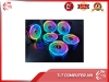 Bộ 5 Fan Case Coolmoon V9 - Kèm Bộ Hub Và Remote Hỗ Trợ Sync, Đổi Hiệu Ứng Theo Nhạc