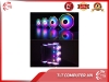 BỘ 5 QUẠT TẢN NHIỆT, FAN CASE COOLMOON LED RGB SYMPHONY V8 PLUS - KÈM HUB VÀ REMOTE