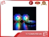 Bộ 5 Quạt Tản Nhiệt, Fan Case Coolmoon V8 Plus Led RGB - Kèm Bộ Hub Sync Main, Đổi Màu Theo Nhạc