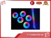 BỘ 6 Quạt Tản Nhiệt, Fan Case Coolmoon V1 LED RGB DIGITAL 16 TRIỆU MÀU, 366 HIỆU ỨNG - KÈM BỘ HUB VÀ REMOTE
