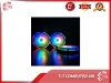 Bộ 6 Quạt Tản Nhiệt, Fan Case Coolmoon V8 Plus Led RGB - Kèm Bộ Hub Sync Main, Đổi Màu Theo Nhạc