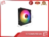 Bộ 6 Quạt Tản Nhiệt, Fan Case Coolmoon X Led RGB 16 Triệu Màu, 366 Hiệu Ứng - Kèm Hub + Remote