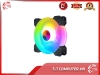 Bộ 6 Quạt Tản Nhiệt, Fan Case Coolmoon Y1 Led RGB 16 Triệu Màu, 366 Hiệu Ứng - Kèm Hub + Remote