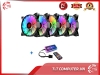 BỘ 5 Quạt Tản Nhiệt, Fan Case Coolmoon V1 LED RGB DIGITAL 16 TRIỆU MÀU, 366 HIỆU ỨNG - KÈM BỘ HUB VÀ REMOTE