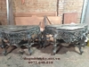 bàn bán nguyệt gỗ mun