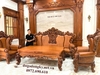 bàn ghế hoàng gia gỗ gõ đỏ