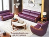 Bàn ghế sofa da