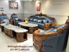 bàn ghế sofa da