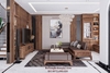Bàn ghế sofa gỗ có đệm