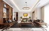bàn ghế sofa gỗ óc chó
