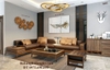 Bàn ghế sofa gỗ sồi