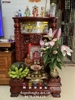 bàn thờ thần tài gỗ hương