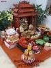 bàn thờ thần tài mái chùa