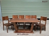 Bộ bàn ghế ăn gỗ sồi nga