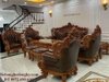 bộ bàn ghế hoang gia bộc da