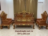 bộ bàn ghế hoàng gia dát vàng