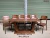 Bộ bàn ghế phòng ăn 6 ghế