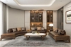 Bộ sofa cao cấp gỗ óc chó