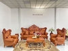 mẫu sofa bọc da thật