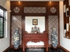 Mẫu vách ngăn CNC phòng thờ
