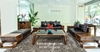 sofa gỗ óc chó
