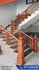 Tay vịn cầu thang gỗ