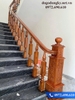 Trụ cầu thang gỗ