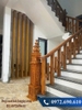 Trụ cầu thang gỗ tự nhiên