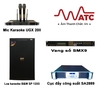 Bộ dàn karaoke gia đình 01 giá rẻ chất lượng tốt. Sản phẩm thuộc Công ty B&W và có tem CHỐNG HÀNG GIẢ của bộ công an cấp