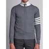 ÁO LEN THOM BROWNE GREY STRIPED