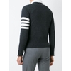 ÁO LEN THOM BROWNE GREY CLASSIC CARDIGAN